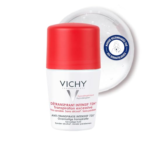 Desodorante Stress Resist 72H Roll on 50ml, Vichy, Branco