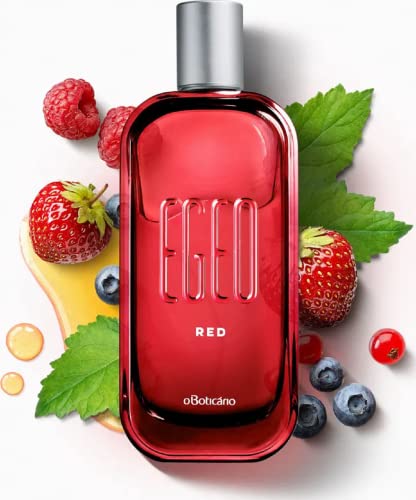 Egeo Red Desodorante Colônia 90 ml O Boticário Nova Embalagem