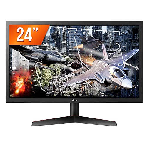 Monitor Gamer LG 24" LED Full HD 144Hz, 1ms MBR, HDMI x2, DisplayPort, AMD RADEON FreeSync, LG, 24GL600F, LED, 23.6