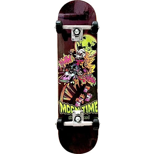 Owl Sports, Skate Montado, Moon Time 50-50, Abec-7, Completo