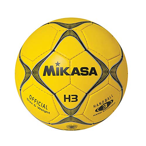 MIKASA , Bola De Handebol H3 Series Unissex, Amarelo (Yellow), 3
