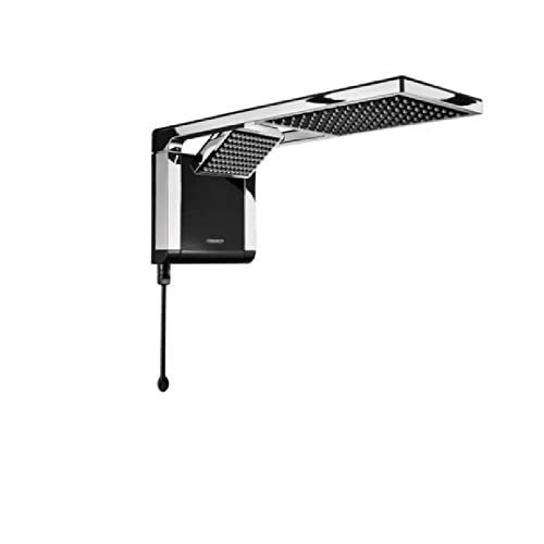 LORENZETTI Chuveiro Acqua Duo 220V 7800W, 7510104, Preto/Cromado, Pequeno