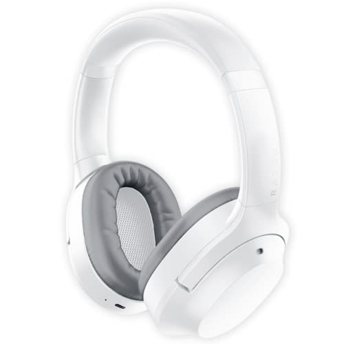 Headset Gamer Sem Fio Razer Opus X, Cancelamento Ruídos ANC, Drivers 40mm, Bluetooth, USB-C, Mercury Branco - RZ04-03760200-R3U1