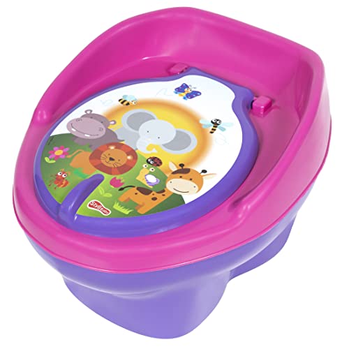 Styll Baby Troninho Lilás/Rosa