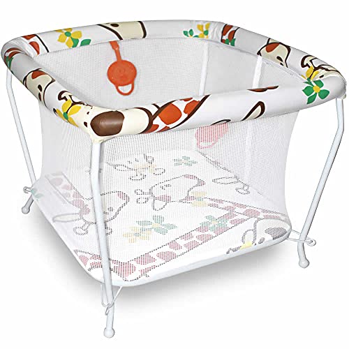 Cercado Quadrado Girafa com Tela - Galzerano