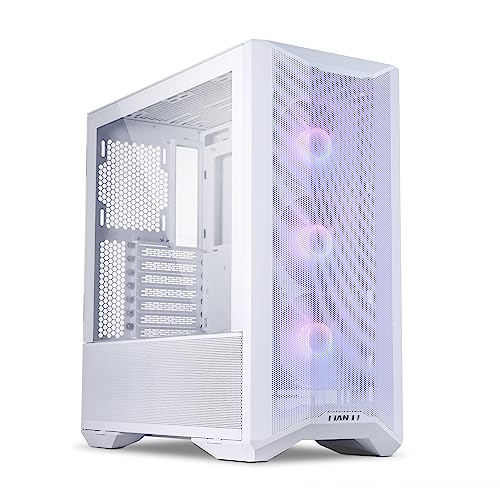 Lian Li GABINETE GAMER LANCOOL II MESH RGB USB-C BRANCO NEVE