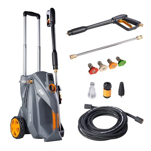 WAP Lavadora de Alta Pressão Profissional 5100 TURBO, 550L/h, Lava Rápido, Motor de Indução, 2300psi 2500W 220V