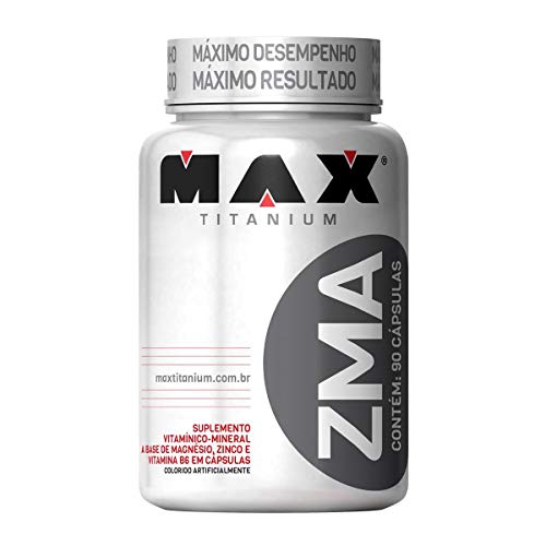ZMA - 90 Cápsulas, Max Titanium