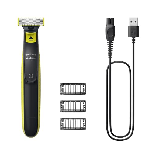 Aparador e Raspador de Pelos Philips OneBlade com 3 Pentes QP2724/10 À prova d'água - Bivolt