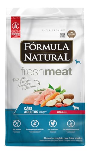 Adimax Ração Fórmula Natural Freshmeat Para Cães Adultos De Médio Porte Sabor Frango 1Kg