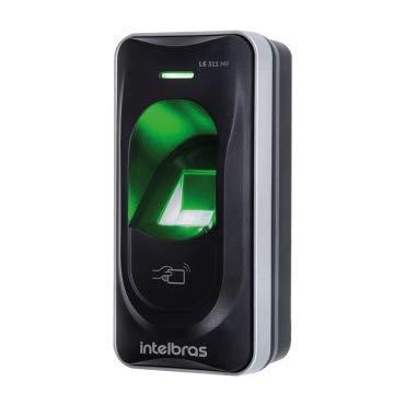 Leitor Biométrico e Cartão 13,56 MHz LE 311 MF Intelbras