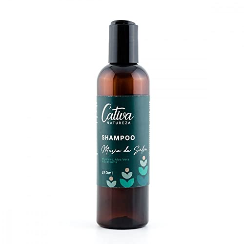 Shampoo Regenerador Maria da Selva Cativa Natureza Orgânico Natural Vegano 240Ml, Cativa Natureza