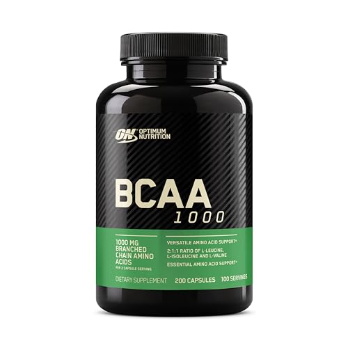 BCAA Mega-Size 1000 (200 Caps), Optimum Nutrition