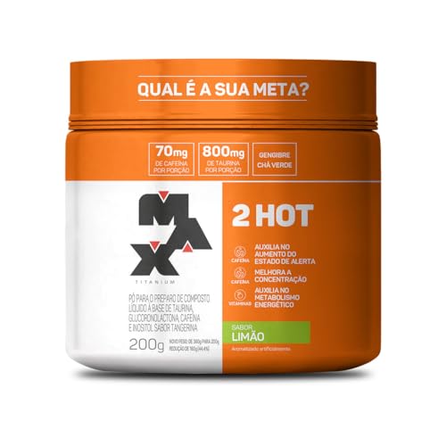 Max Titanium 2Hot - 200G Limão -