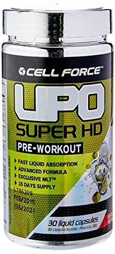 Lipo Super HD 30 Cápsulas, Cell Force