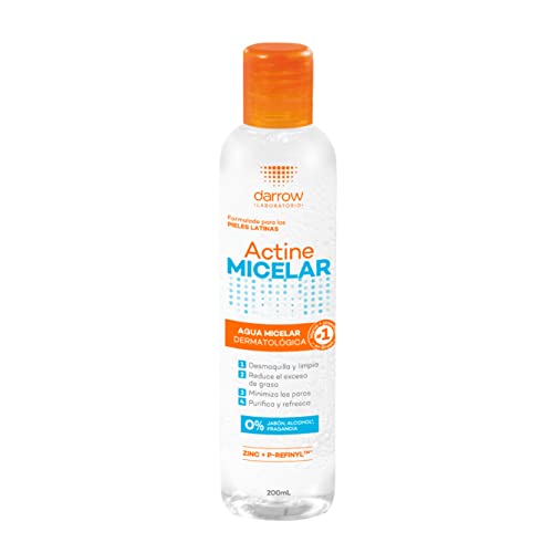 Darrow Actine Água Micelar Dermatológica Peles Oleosas - 200Ml 200Ml