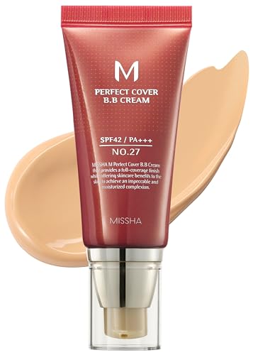 Base Facial Missha Perfect Cover BB Cream SPF 42 27 Honey Beige