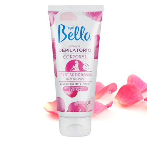 Creme Depilatório Corporal, Pétalas 100g, Depil Bella