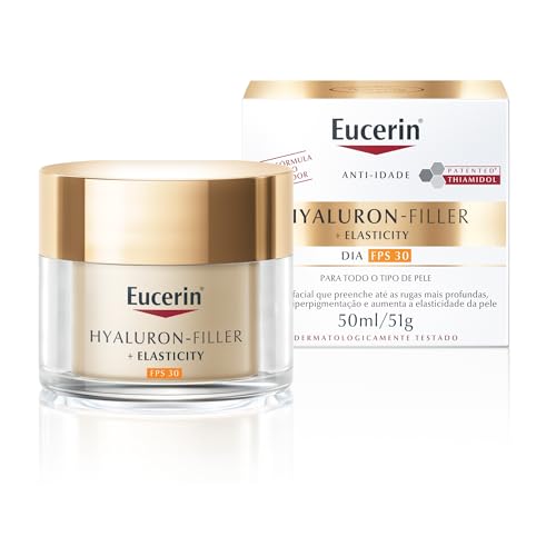Eucerin Hyaluron-filler Elasticity Dia Fps 30 Creme Facial Anti-idade 50ml