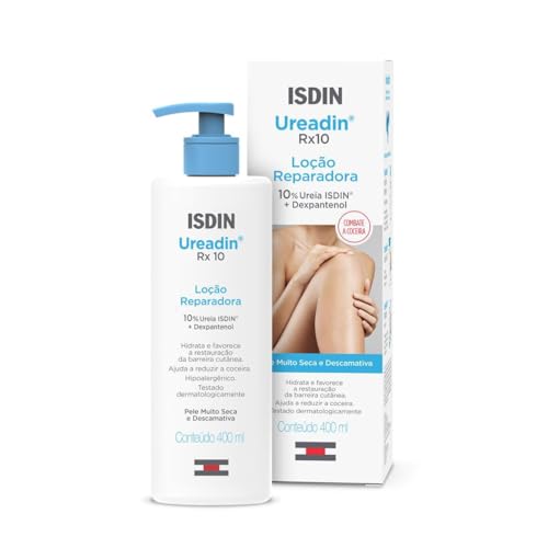 ISDIN Loção Hidratante Corporal Para Pele Muito Seca Ureadin Rx10 - 400Ml