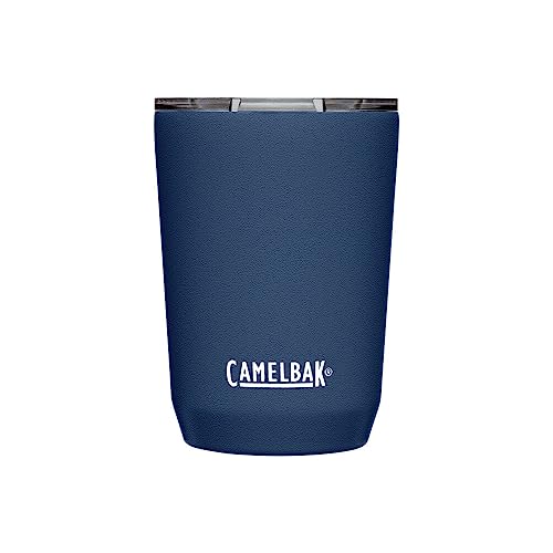 CamelBak, Copo Térmico Thumbler, 350 mL, Aço Inoxidável, Tampa De Três Modos, Base Silicone,Mantém a Temperatura, Sem Vazamentos, Revestimento Resistente, Azul