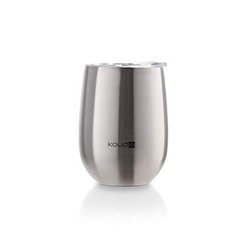 Copo Térmico Kouda 360ml Prata - Ivo