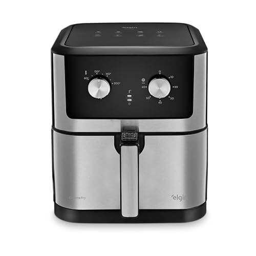 Fritadeira Elétrica Chrome Fry Inox Elgin 8L 1900W 220V - Airfryer