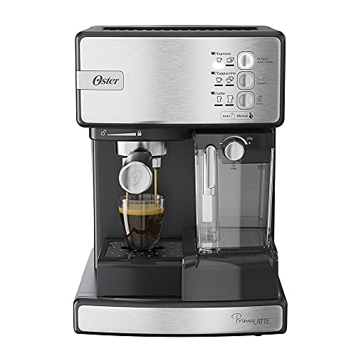 Cafeteira Espresso Oster Nova PrimaLatte Inox - 127V