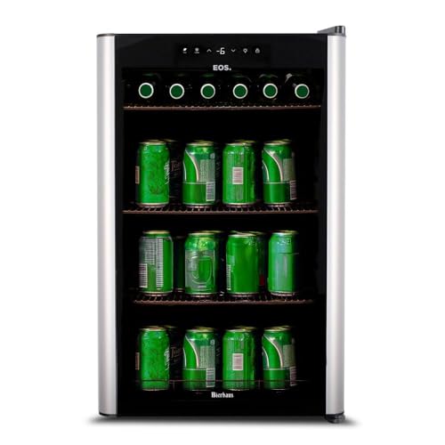 Cervejeira Eos Bierhaus 76 Litros Frost Free com Compressor e Porta de Vidro com Inox Ece80 110v