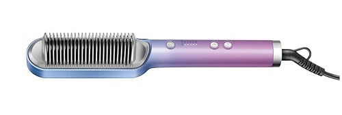 Escova Alisadora By Juliette, Mondial, Azul/Rosa, 36W, Bivolt - EA-JU-03