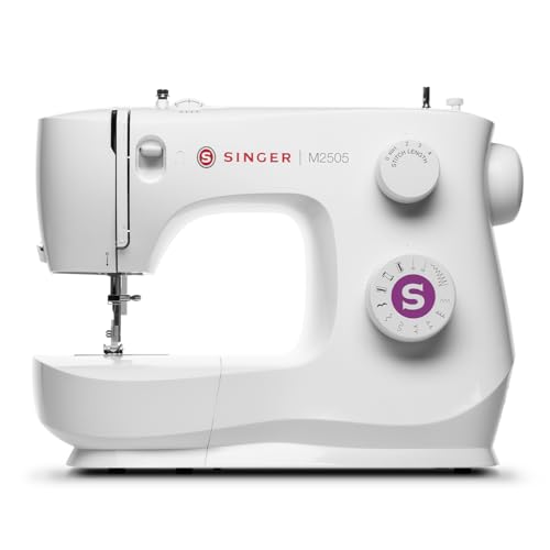 Máquina de Costura SINGER M2505 127V | 9 Pontos, 70 Aplicações | Luz em LED, Alavanca de Retrocesso | Ideal para Artesanato, Costura Criativa, Projetos Domésticos | Acessórios Inclusos