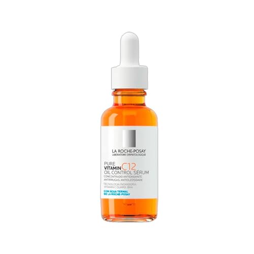 La Roche-Posay, Sérum Antirrugas para Peles Oleosas, Pure Vitamin C12 Oil Control, 30ML