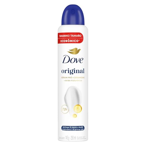 Dove Desodorante Antitranspirante Aerossol Original 250 ML, Leve Mais e Pague Menos