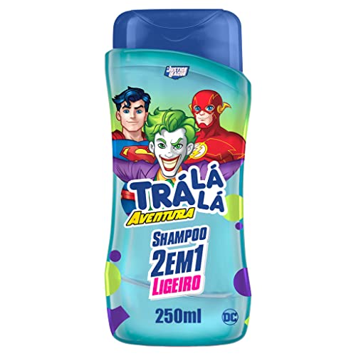 Shampoo 2 em 1 Liga da Justiça Trá Lá Lá Aventura - Ligeiro (250ml)