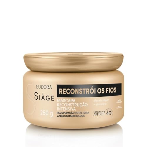 Eudora Máscara Capilar Siàge Reconstrói Os Fios 250g
