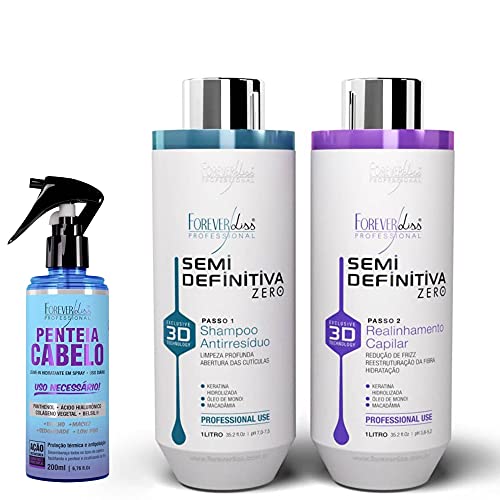PROGRESSIVA SEMI DEFINITIVA 3D FOREVER LISS +PENTEIA CABELO