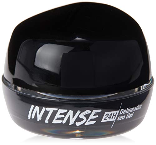 Intense 24H Delineador Gel Blackout, Rk By Kiss, Preto