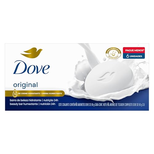 Dove Sabonete em Barra Original 90g 6 Unidades