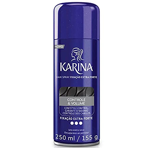 Karina Hair Spray Fixador 250 Ml Extra Forte Pequeno