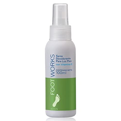 AVON FOOT WORKS DESODORANTE SPRAY PARA PÉS FOOT WORKS 100ML AVON