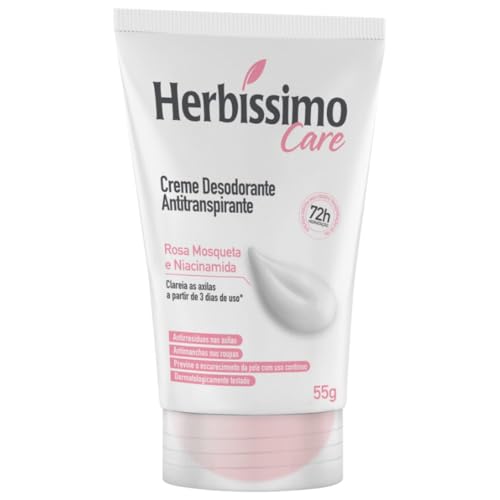 Dana - Desodorante Cremoso Antip Herbissimo Bisnaga 55G Rosa Mosqueta E Niacinamida