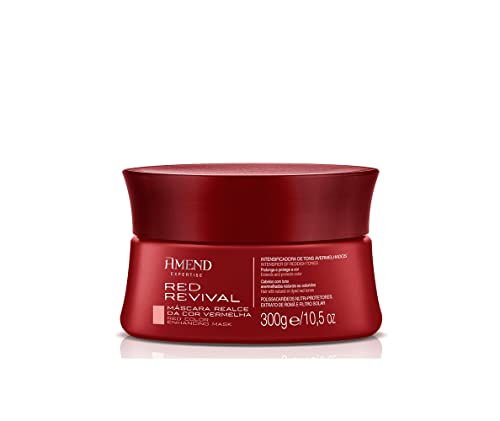 Amend Máscara Realce Da Cor Vermelha Red Revival 300 G