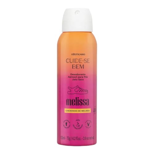 Desodorante Aerosol para Pés Cuide-se Bem Melissa 125ml