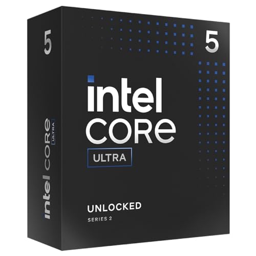 Intel Processador Core Ultra 5 Desktop 245K - 14 núcleos (6 P-cores + 8 E-cores) até 5,2 GHz