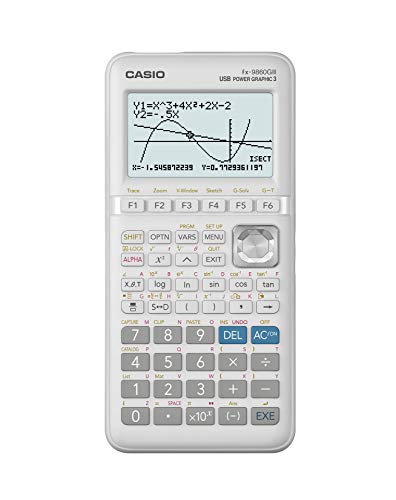 Calculadora gráfica Casio FX-9860GIII com Python, 2.900 funções e interface com PC via USB